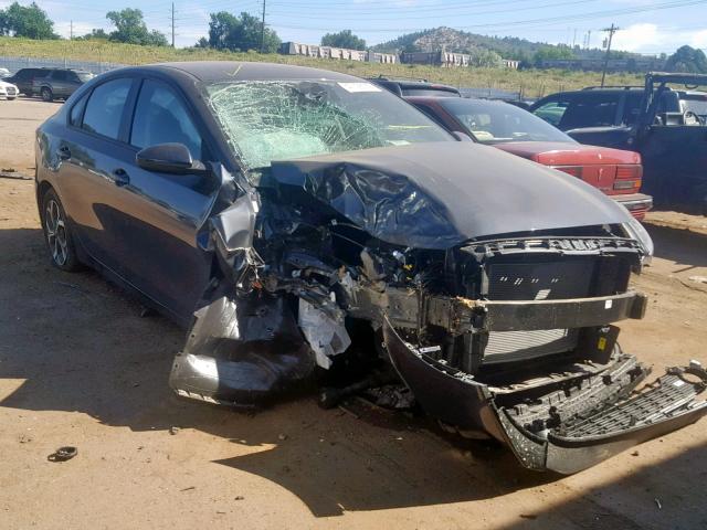 3KPF24AD5KE134512 - 2019 KIA FORTE FE GRAY photo 1