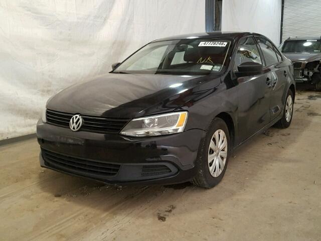 3VW2K7AJ9DM300638 - 2013 VOLKSWAGEN JETTA BASE Սև լուսանկար 2