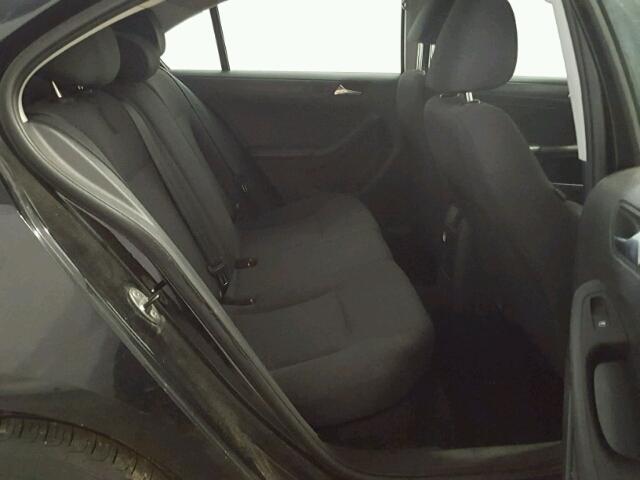 3VW2K7AJ9DM300638 - 2013 VOLKSWAGEN JETTA BASE Սև լուսանկար 6