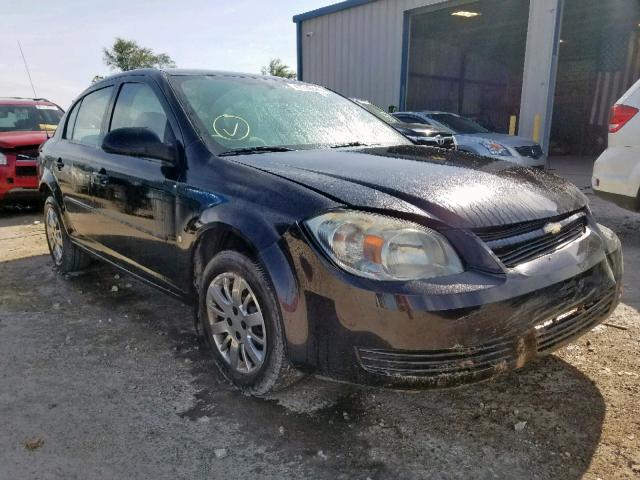 1G1AT58HX97209424 - 2009 CHEVROLET COBALT LT BLACK photo 1