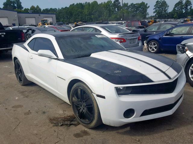 2G1FA1ED3B9139372 - 2011 CHEVROLET CAMARO LS WHITE photo 1