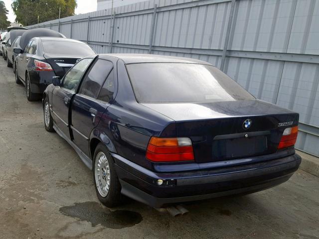 WBACB4320RFM00319 - 1994 BMW 325 I AUTO BLUE photo 3