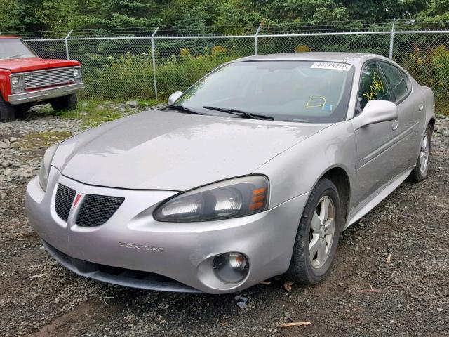 2G2WP552471189977 - 2007 PONTIAC GRAND PRIX Сұр фото 2