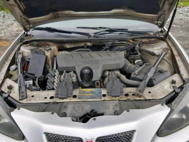 2G2WP552471189977 - 2007 PONTIAC GRAND PRIX Сұр фото 7