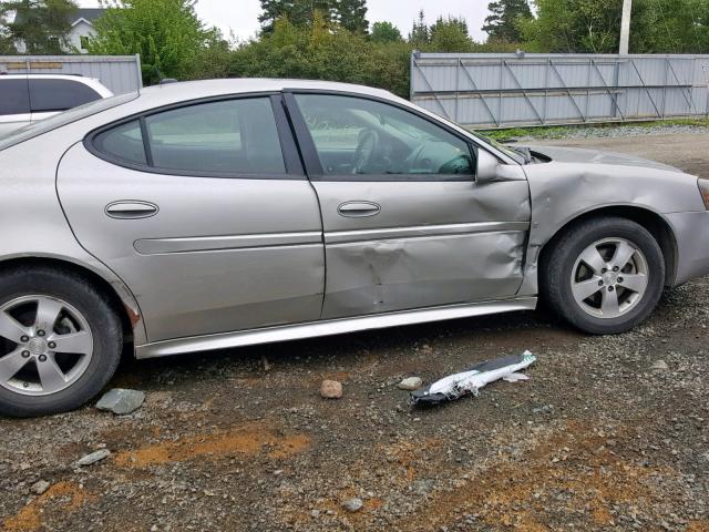 2G2WP552471189977 - 2007 PONTIAC GRAND PRIX Сұр фото 9