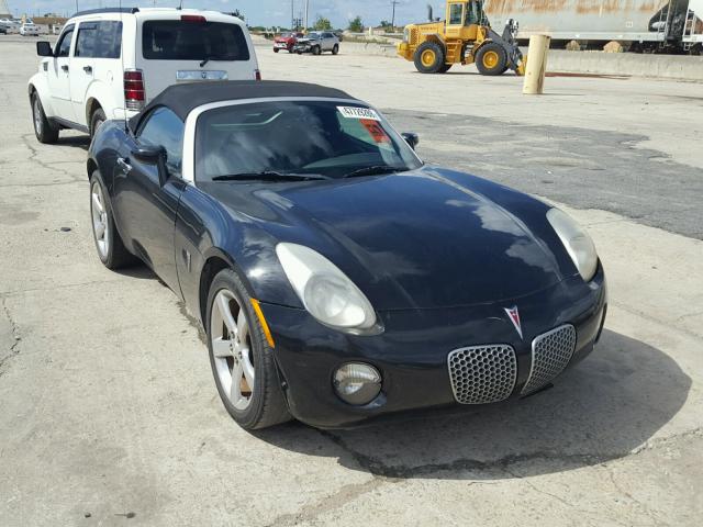 1G2MB33B96Y102096 - 2006 PONTIAC SOLSTICE BLACK photo 1