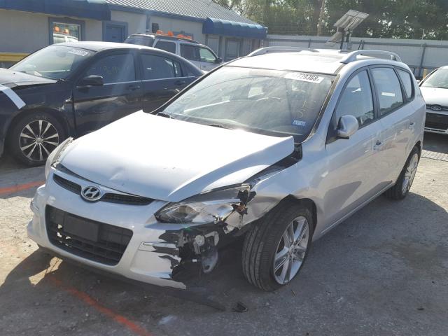 KMHDC8AEXCU144343 - 2012 HYUNDAI ELANTRA TO SILVER photo 2