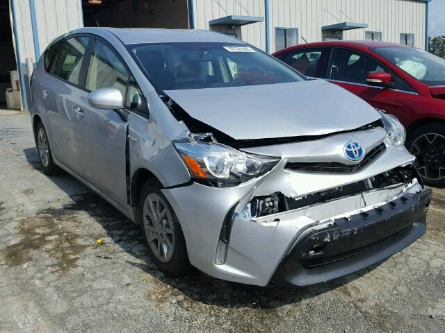 JTDZN3EU2HJ072183 - 2017 TOYOTA PRIUS V SILVER photo 1