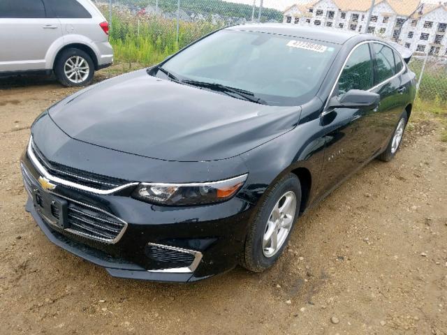 1G1ZB5ST7GF262474 - 2016 CHEVROLET MALIBU LS BLACK photo 2