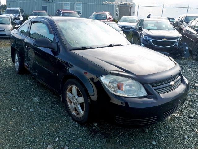 1G1AT15H597130417 - 2009 CHEVROLET COBALT LT BLACK photo 1