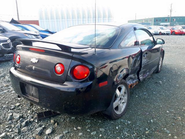 1G1AT15H597130417 - 2009 CHEVROLET COBALT LT BLACK photo 4