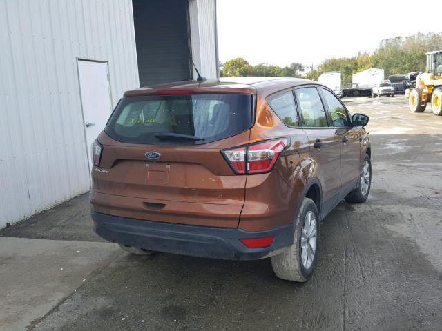 1FMCU0F7XHUE35940 - 2017 FORD ESCAPE S BROWN photo 4