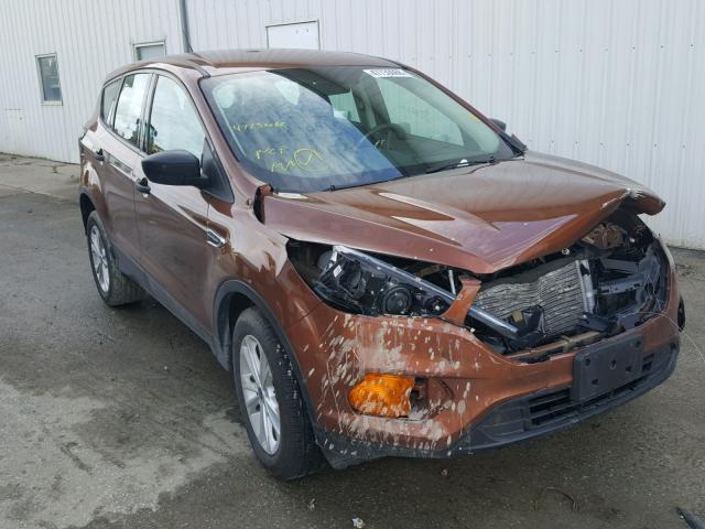 1FMCU0F7XHUE35940 - 2017 FORD ESCAPE S BROWN photo 9