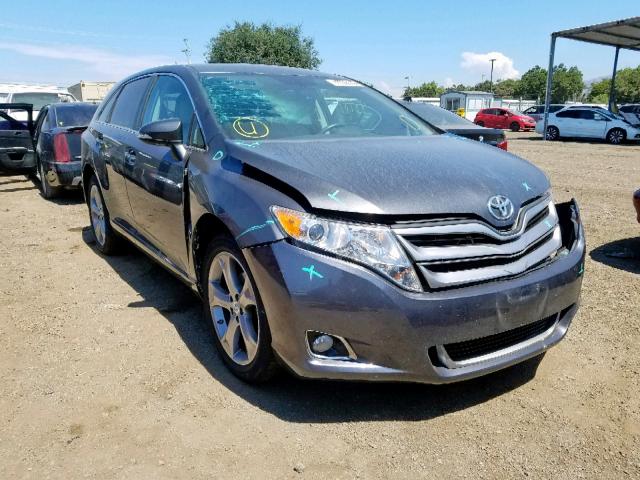 4T3BK3BB4DU084330 - 2013 TOYOTA VENZA LE GRAY photo 1