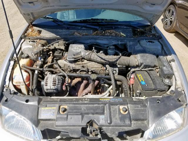 1G1JC524527216213 - 2002 CHEVROLET CAVALIER B SILVER photo 7