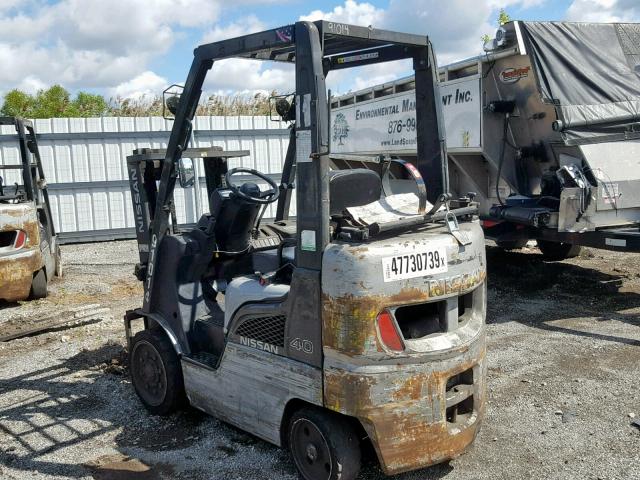 CP1F29P9614 - 2012 NISSAN FORKLIFT GRAY photo 3