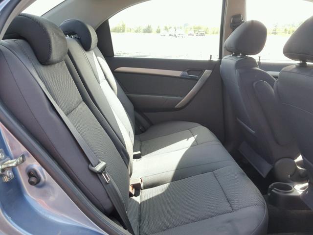 KL1TD566X7B170706 - 2007 CHEVROLET AVEO BASE Boz foto 6