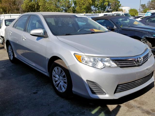 4T4BF1FK7CR262571 - 2012 TOYOTA CAMRY BASE SILVER photo 1