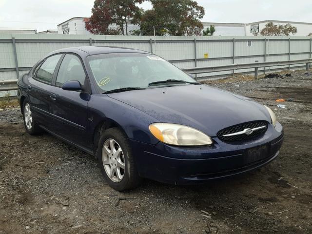 1FAFP5521YA140521 - 2000 FORD TAURUS SES BLUE photo 1