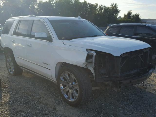 1GKS1CKJ6FR506745 - 2015 GMC YUKON DENA WHITE photo 1