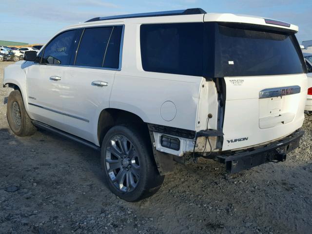 1GKS1CKJ6FR506745 - 2015 GMC YUKON DENA WHITE photo 3