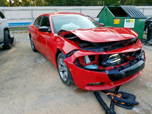 2C3CDXHG9GH241688 - 2016 DODGE CHARGER SX RED photo 1