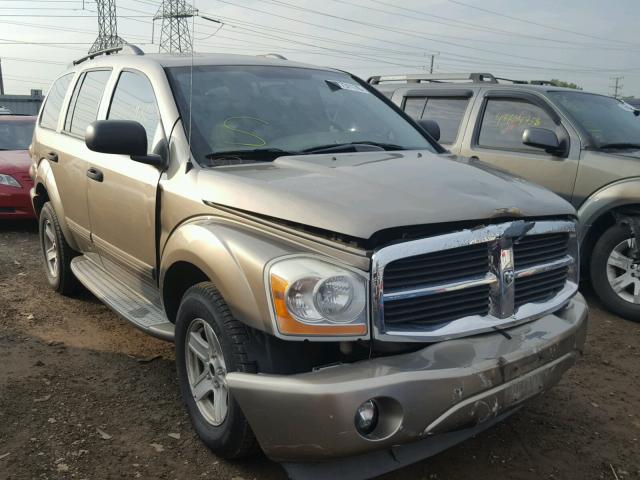 1D4HB48D74F150799 - 2004 DODGE DURANGO SL TAN photo 1