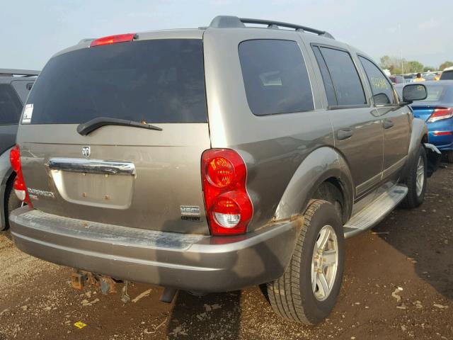 1D4HB48D74F150799 - 2004 DODGE DURANGO SL TAN photo 4