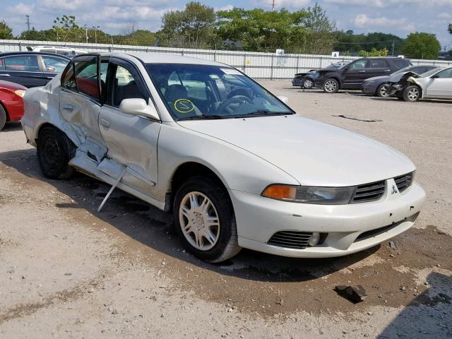 4A3AA46G32E108239 - 2002 MITSUBISHI GALANT ES WHITE photo 1