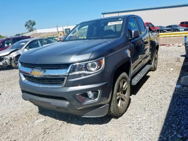 1GCHSCE37G1377589 - 2016 CHEVROLET COLORADO L GRAY photo 2