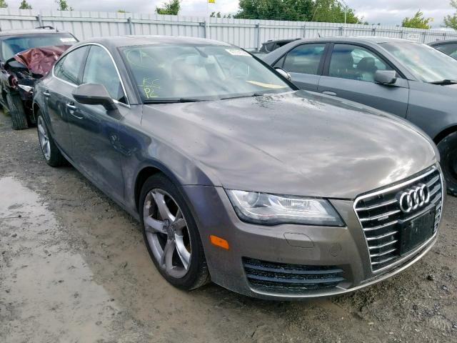 WAUSGCFC8CN002963 - 2012 AUDI A7 PRESTIG BROWN photo 1