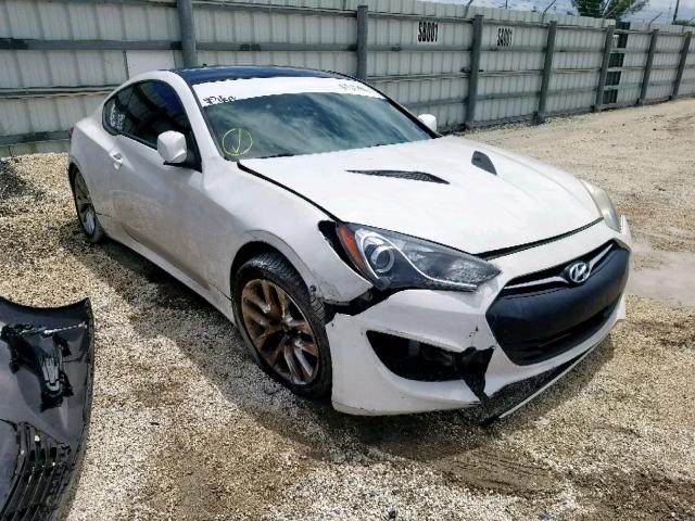 KMHHT6KD8DU084561 - 2013 HYUNDAI GENESIS CO WHITE photo 1