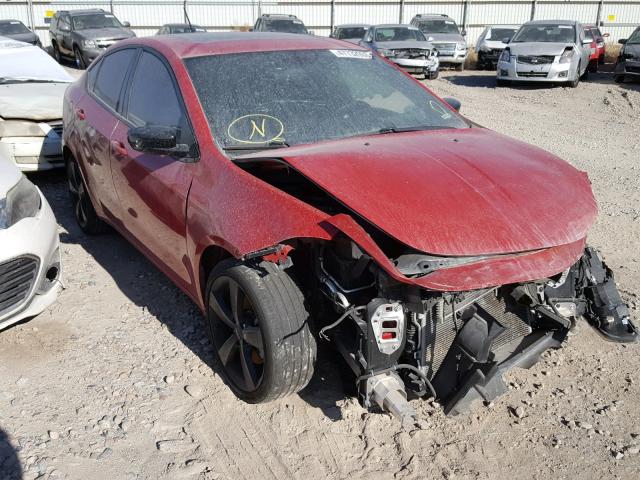 1C3CDFBB1ED775804 - 2014 DODGE DART SXT RED photo 1