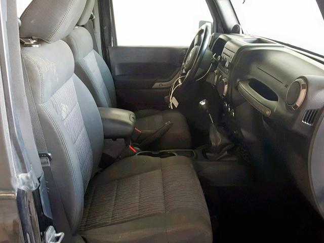 1J4AA2D18BL545200 - 2011 JEEP WRANGLER S BLACK photo 5