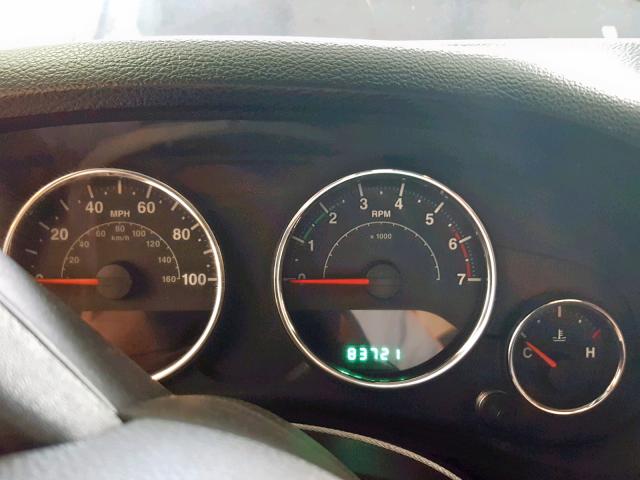 1J4AA2D18BL545200 - 2011 JEEP WRANGLER S BLACK photo 8