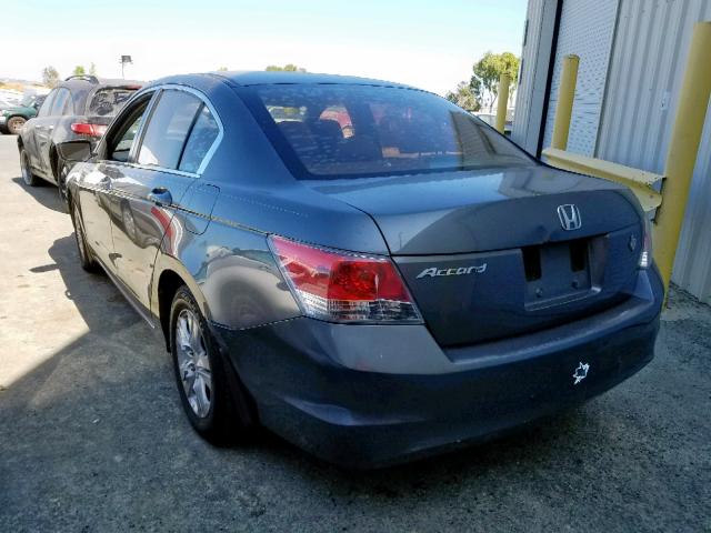 1HGCP26499A120290 - 2009 HONDA ACCORD LXP CHARCOAL photo 3