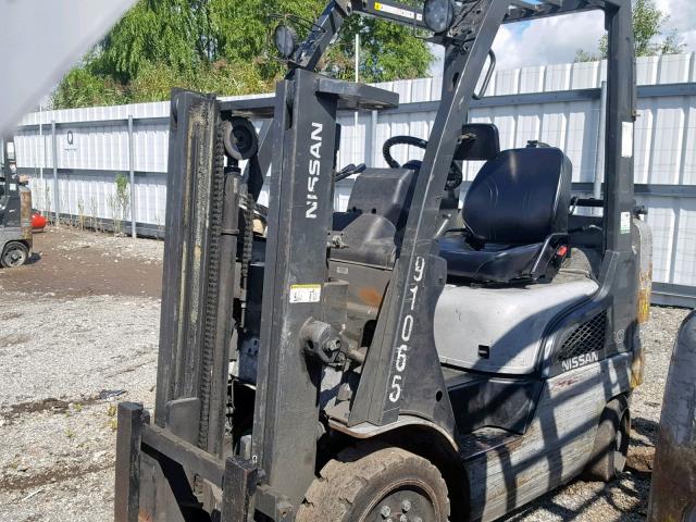 CP1F29P4647 - 2012 NISSAN FORKLIFT GRAY photo 2