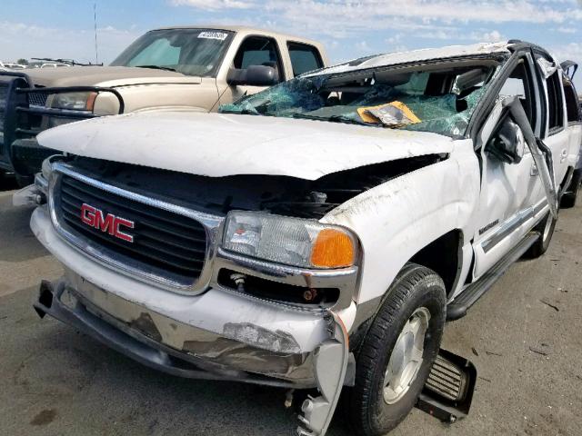 3GKEC16T04G100870 - 2004 GMC YUKON XL C WHITE photo 2