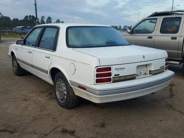 1G3AG55M0R6426225 - 1994 OLDSMOBILE CUTLASS CI WHITE photo 3