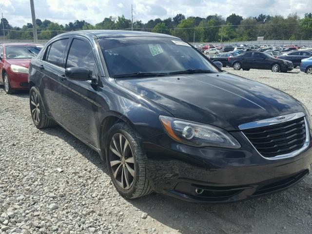 1C3CCBBG4DN711949 - 2013 CHRYSLER 200 TOURIN BLACK photo 1