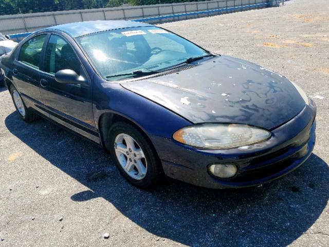 2B3HD56M72H257249 - 2002 DODGE INTREPID E BLUE photo 1