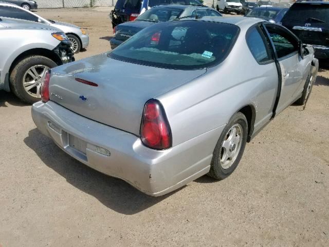 2G1WW12E959271698 - 2005 CHEVROLET MONTE CARL ვერცხლისფერი ფოტო 4