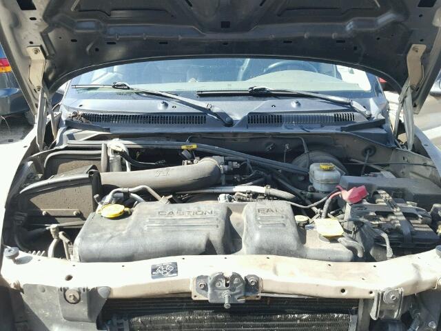 1B7HL48NX2S524944 - 2002 DODGE DAKOTA QUA TAN photo 7