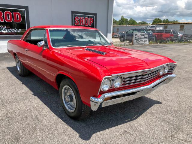 136177B200784 - 1967 CHEVROLET CHEVELL SS RED photo 1