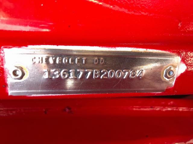 136177B200784 - 1967 CHEVROLET CHEVELL SS RED photo 10