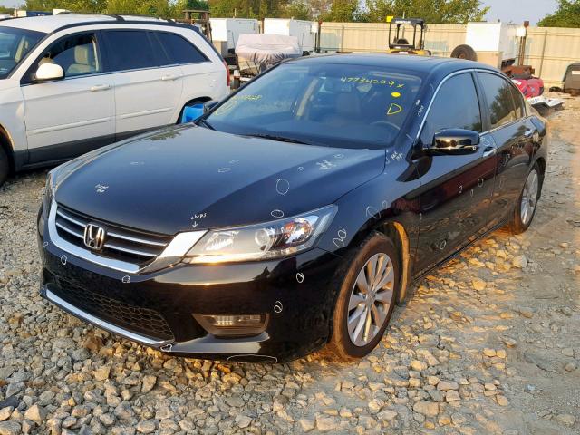 1HGCR2F86FA077228 - 2015 HONDA ACCORD EXL BLACK photo 2