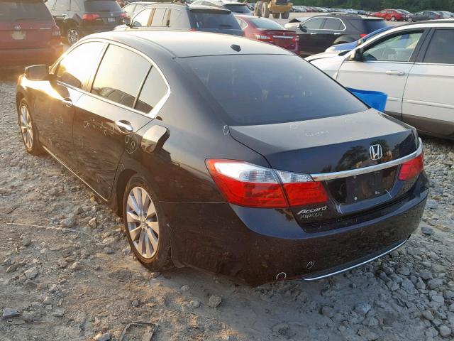 1HGCR2F86FA077228 - 2015 HONDA ACCORD EXL BLACK photo 3