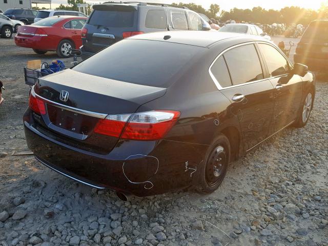 1HGCR2F86FA077228 - 2015 HONDA ACCORD EXL BLACK photo 4