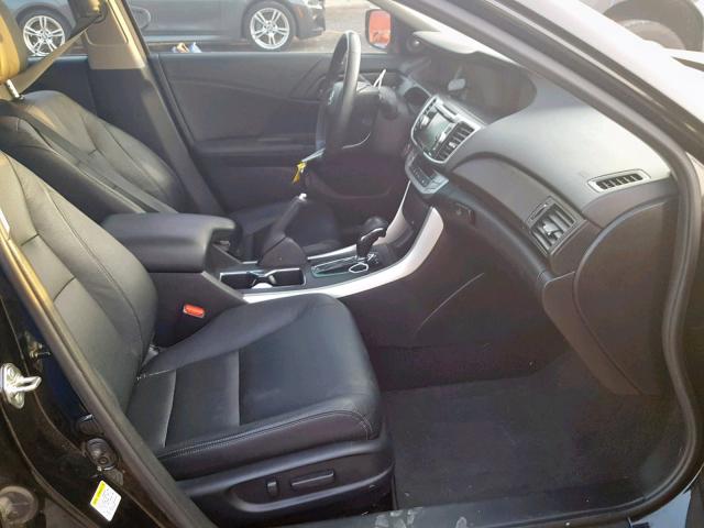 1HGCR2F86FA077228 - 2015 HONDA ACCORD EXL BLACK photo 5