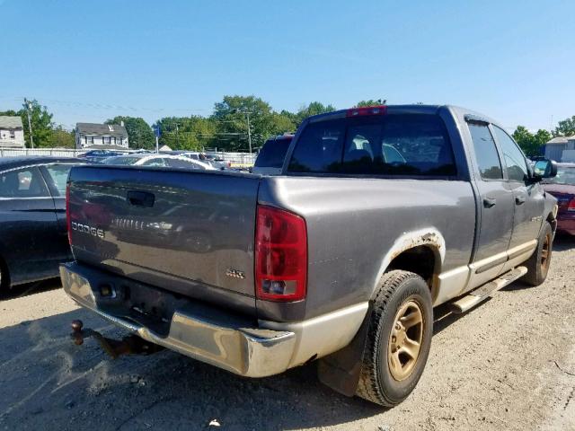 1D7HA18N83S162544 - 2003 DODGE RAM 1500 S SILVER photo 4